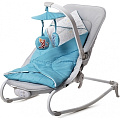 Детский шезлонг Kinderkraft Felio (Light Blue) — Фото