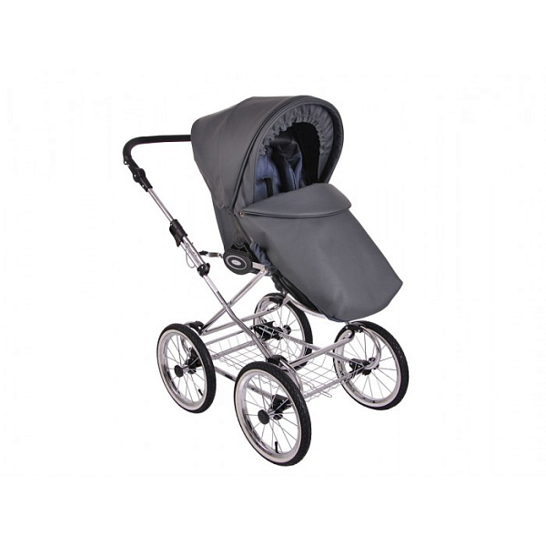 Детская коляска Lonex Retro Ecco Leder 2 в 1 фото 1