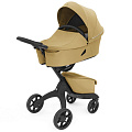 Детская коляска Stokke Xplory X 2 в 1 (Black/Golden yellow
						
					) — Фото