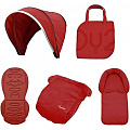 Набор текстиля Oyster Colour pack для прогулочных колясок Oyster2 / Max (Tango Red) — Фото