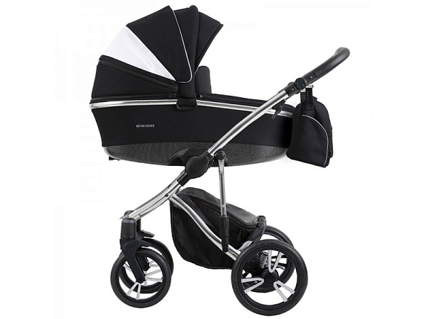 Детская коляска Bebetto Bresso Premium Class Silver 2020 2 в 1 фото 4