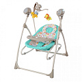 Детские колыбель-качели Carrello Nanny 3 в 1 CRL-0005 (Turquoise Scribble
						
					) — Фото