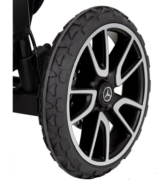 Детская коляска Hartan Mercedes Benz Avantgarde GTX 2 в 1 на серой раме фото 7