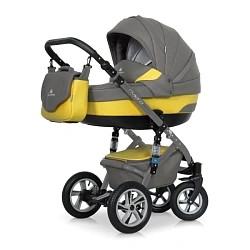 Детская коляска Caretto Riviera S 2 в 1, ткань+эко-кожа