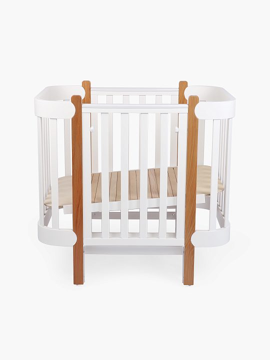 Приставная Кроватка трансформер Happy Baby MOMMY LUX с 0 до 7 лет — как выглядит в жизни
