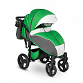 Детская прогулочная коляска Camarelo Elf (XEL-10 black, зеленый, черная рама
						
					) — Фото