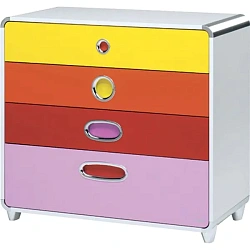 Детский комод Foppapedretti Ginger Cassettiera 4 ящика