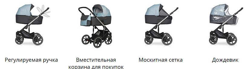 Детская коляска Expander Exeo 2 в 1 — как выглядит в жизни