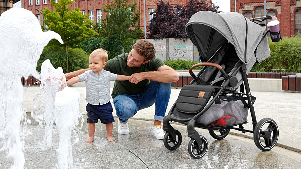 Детская прогулочная коляска Kinderkraft Grande 2020 фото 8