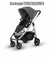 Детская прогулочная коляска UPPAbaby Cruz (JORDAN (black/grey malange) графито-серый меланж
						
					) — Фото