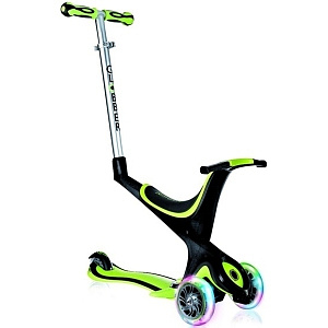 Трехколесный самокат Globber EVO 5 в 1 со светящимися колесами