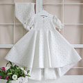 Крестильный комплект для девочки Makkaroni Kids Ольга (2 предмета) (68см (3-6мес.)) — Фото