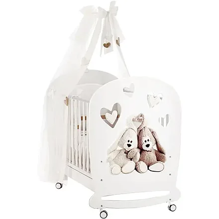 Детская кроватка Baby Expert Cremino by Trudi, полозья/ящик