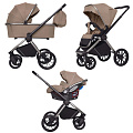 Детская коляска Carrello Optima 3 в 1 2022 (Oyster Beige
						
					) — Фото