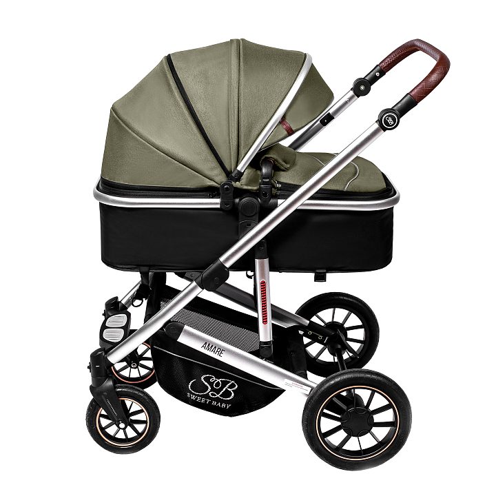 Детская коляска Sweet Baby Amare 3 в 1 — как выглядит в жизни