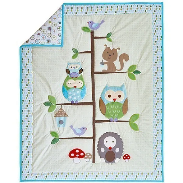 Комплект в кроватку Giovanni Shapito Summer Owls Джованни Шапито Саммер Оулс, 7 предметов фото 5