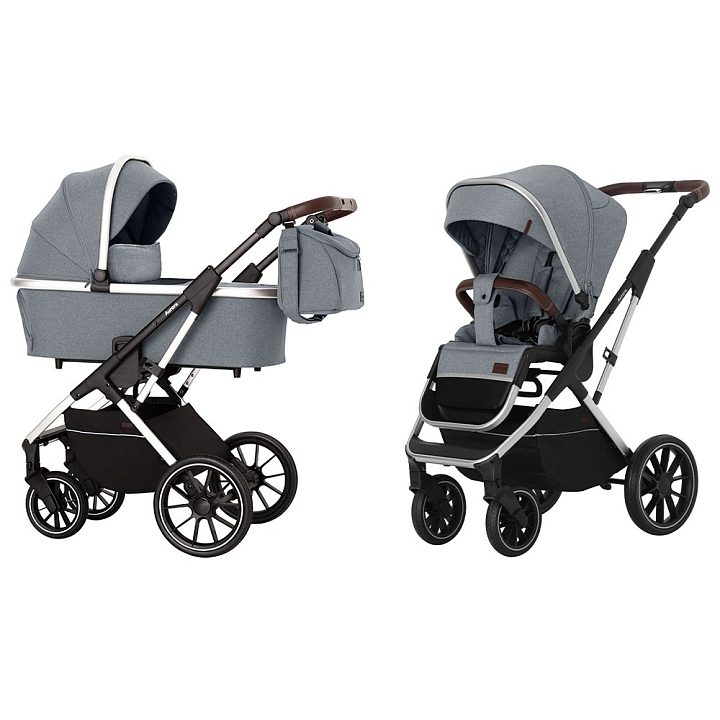 Детская коляска Carrello Aurora CRL-6505 2 в 1 2022 — как выглядит в жизни
