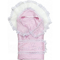 Демисезонное одеяло с уголком на выписку Топотушки Ангелочек 02.14, 2 предмета (Розовый) — Фото