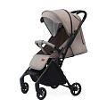 Детская прогулочная коляска Nuovita Sfera на черной раме (Grigio, Nero / Серый, Черный
						
					) — Фото
