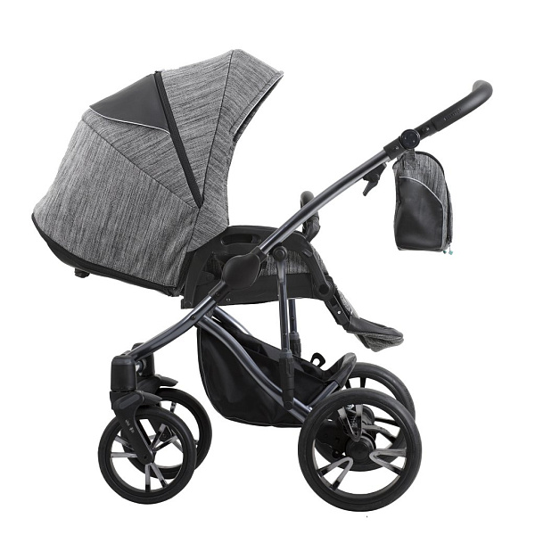 Детская коляска Bebetto Bresso Premium Class Silver 2020 3 в 1 фото 6