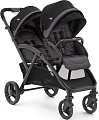 Детская прогулочная коляска для двойни Joie Evalite Duo Stroller (Two Tone Black
						
					) — Фото