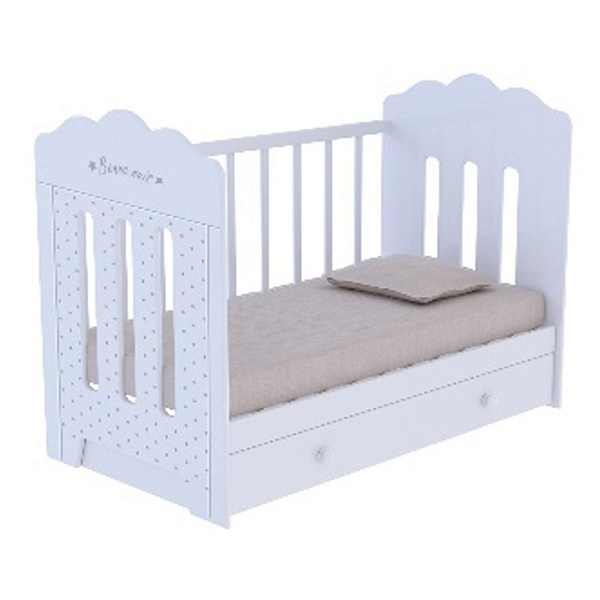 Детская кроватка ВДК Bonne, маятник/ящик фото 1