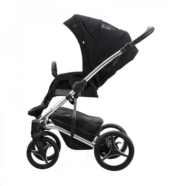 Детская коляска Bebetto Tito Premium Class Silver 2020 3 в 1 фото 4