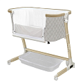Приставная кроватка Carrello Prima CRL-16503 (Cloud Grey
						
					) — Фото