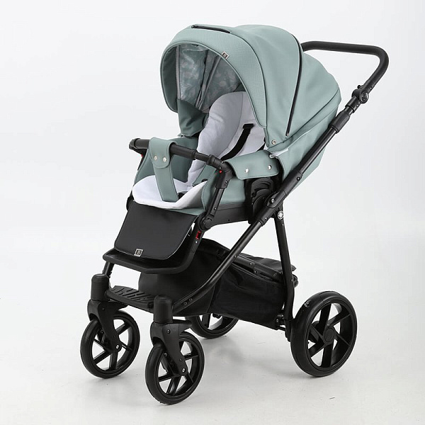 Детская коляска BeBe-Mobile Gusto Deluxe 3 в 1, эко-кожа фото 3