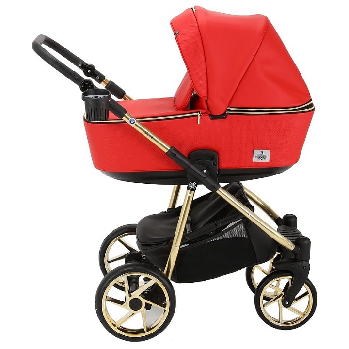 Детская коляска BeBe-Mobile Gusto Special Edition Deluxe 2 в 1, экокожа — как выглядит в жизни