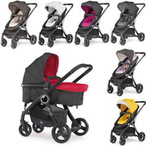 Детская коляска-трансформер Chicco Urban Plus Black фото 5