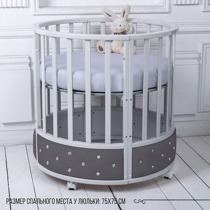 Детская кроватка-трансформер Sweet Baby Brillantezza — как выглядит в жизни