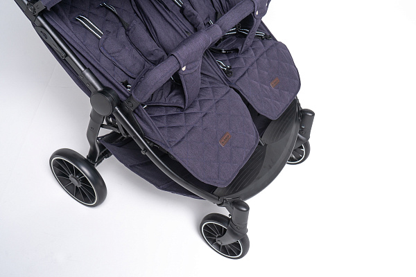 Детская прогулочная коляска для двойни Bubago Model Q Duo фото 2