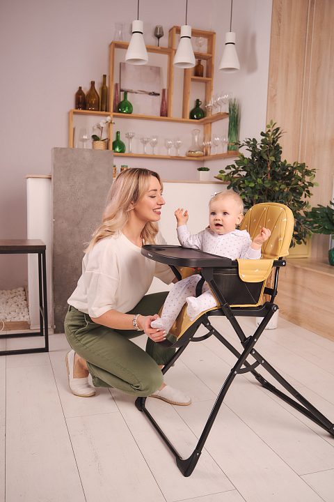 Стульчик для кормления Mowbaby Bravo — как выглядит в жизни
