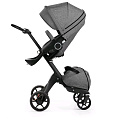 Детская коляска Stokke Xplory V5 2 в 1 (Black/Grey Melange
						
					) — Фото