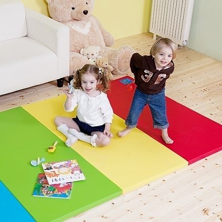 Детский игровой складывающийся коврик AlzipMat Color Folder G CF-200G