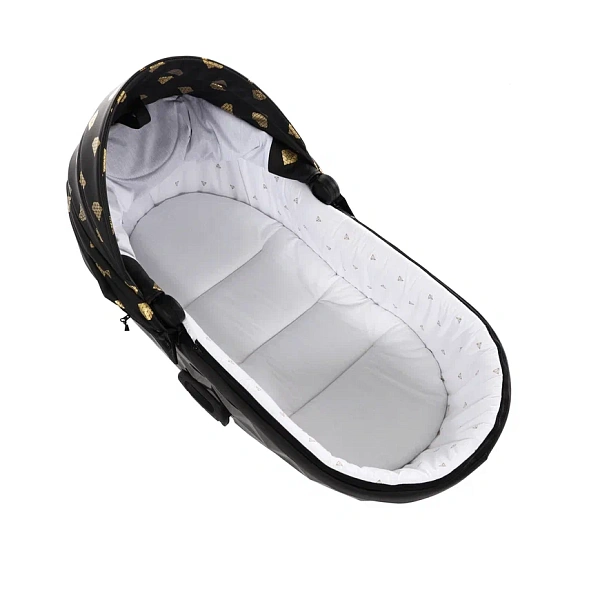 Детская коляска Junama Glow V2 3 в 1 на золотой раме фото 12