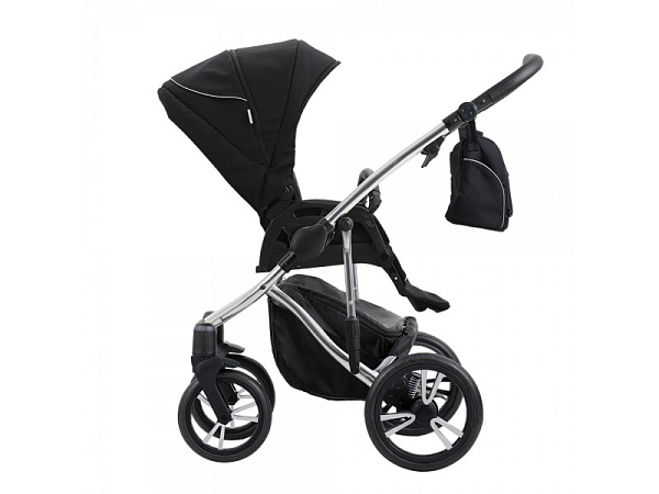 Детская коляска Bebetto Bresso Premium Class Silver 2020 2 в 1 фото 2