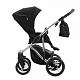 Детская коляска Bebetto Bresso Premium Class Silver 2020 2 в 1 фото 2