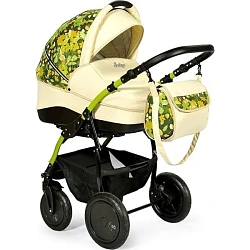 Детская коляска Slaro Indigo Leaves Collection 2 в 1