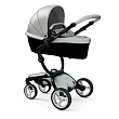 Детская коляска Mima Xari Flair 3G 2 в 1, кожа, шасси Black - Фото