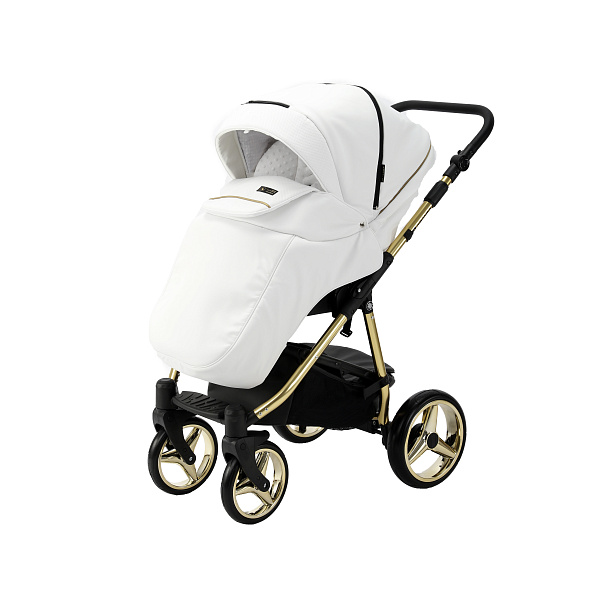 Детская коляска Adamex Verona Pro Poler 3 в 1, 100% экокожа фото 2