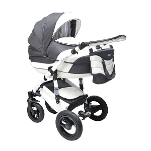 Детская коляска Aneco Futura New 2 в 1, эко-кожа, с конвертом