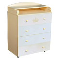 Пеленальный комод ByTwinz Story Версаль (Слоновая кость
						
					) — Фото