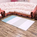 Детский игровой складывающийся коврик AlzipMat Silion Mat SG SM-240SG (Eco Duo Sky - Blue) — Фото