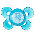 Пустышка Chicco Physio Comfort силикон  6-12 мес  (Слоники 310410124) — Фото