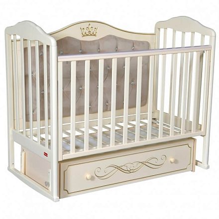 Детская кроватка Francesca Stephania Elegance Premium, универсальный маятник/ящик