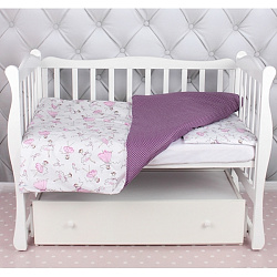Комплект белья в кроватку WB AmaroBaby Baby Boom Амели, 3 предмета