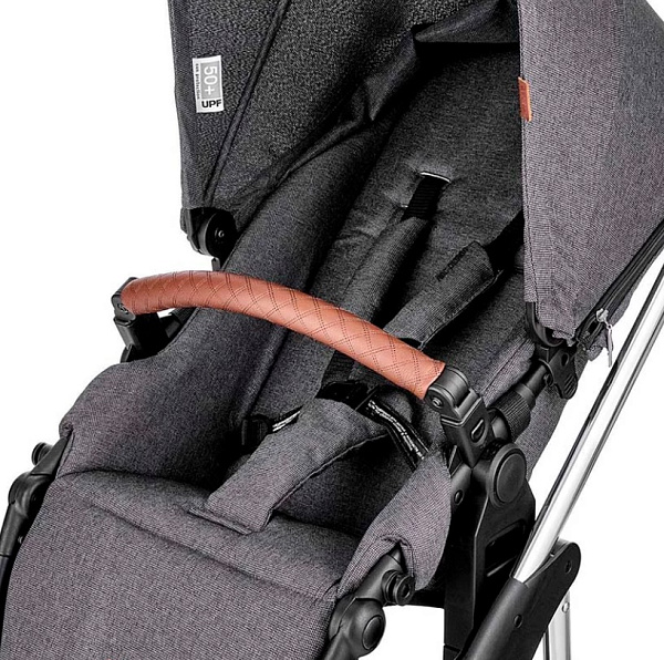 Детская коляска ABC-Design Catania 4 2023 2 в 1 на серебряной раме фото 13