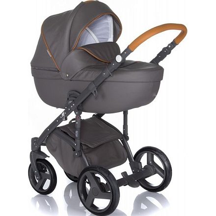 Детская коляска BeBe-Mobile Ravenna Deluxe 3 в 1, экокожа